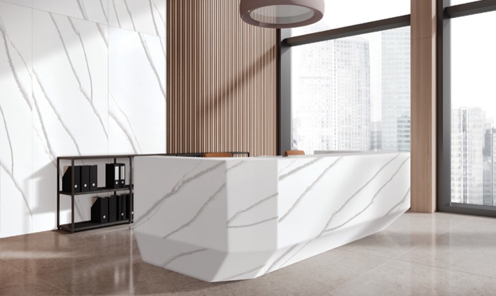 HANEX solid surface interior application