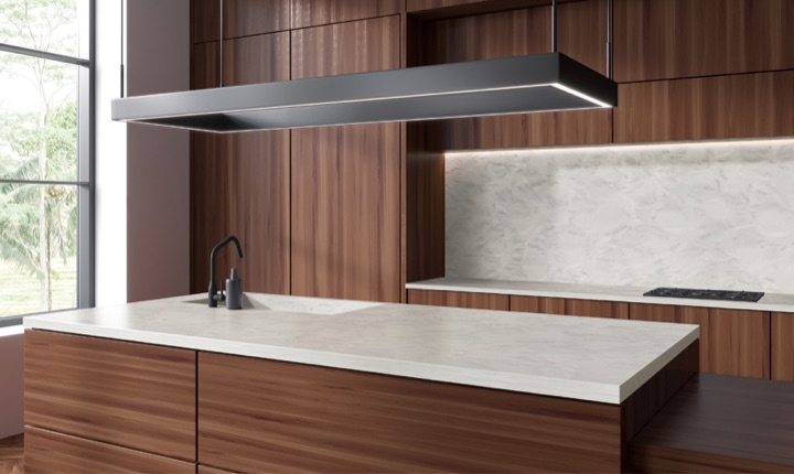 HANEX application: CC-011 Cascade Dove Grey · Application